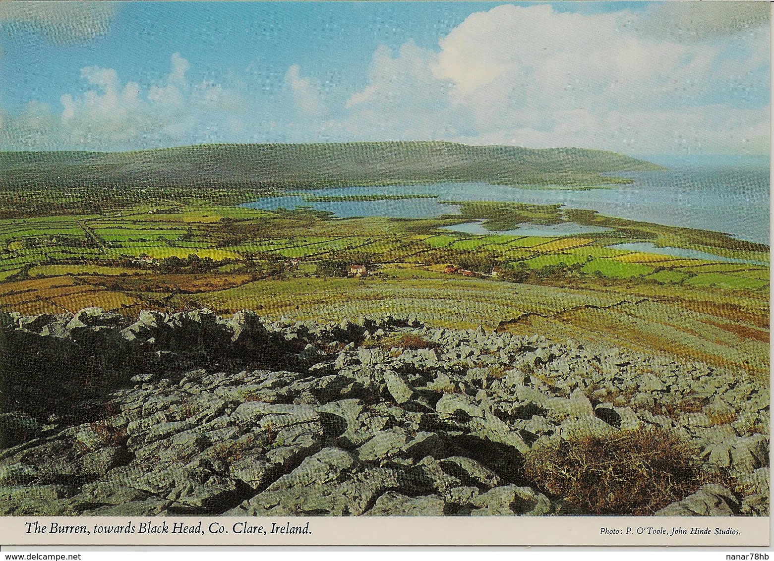 CPM Irlande, The Burren Towards Black Head - Clare