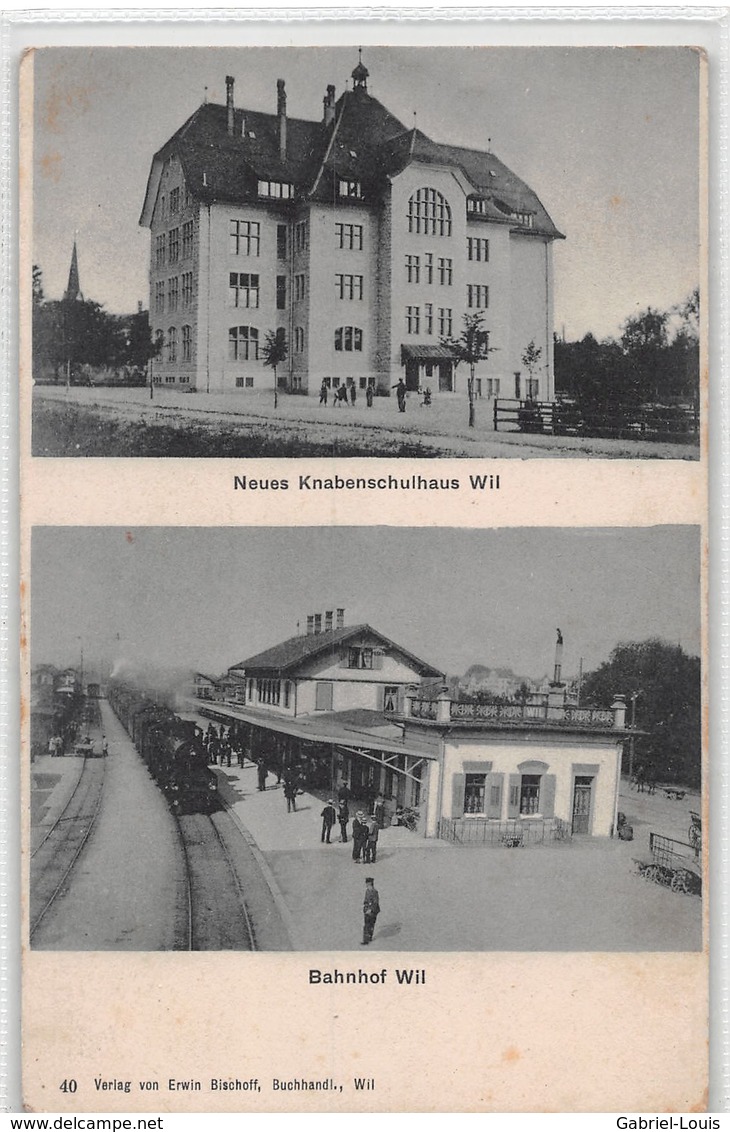 Bahnhof Wil - Neues Knabenschulhaus Wil - Wil