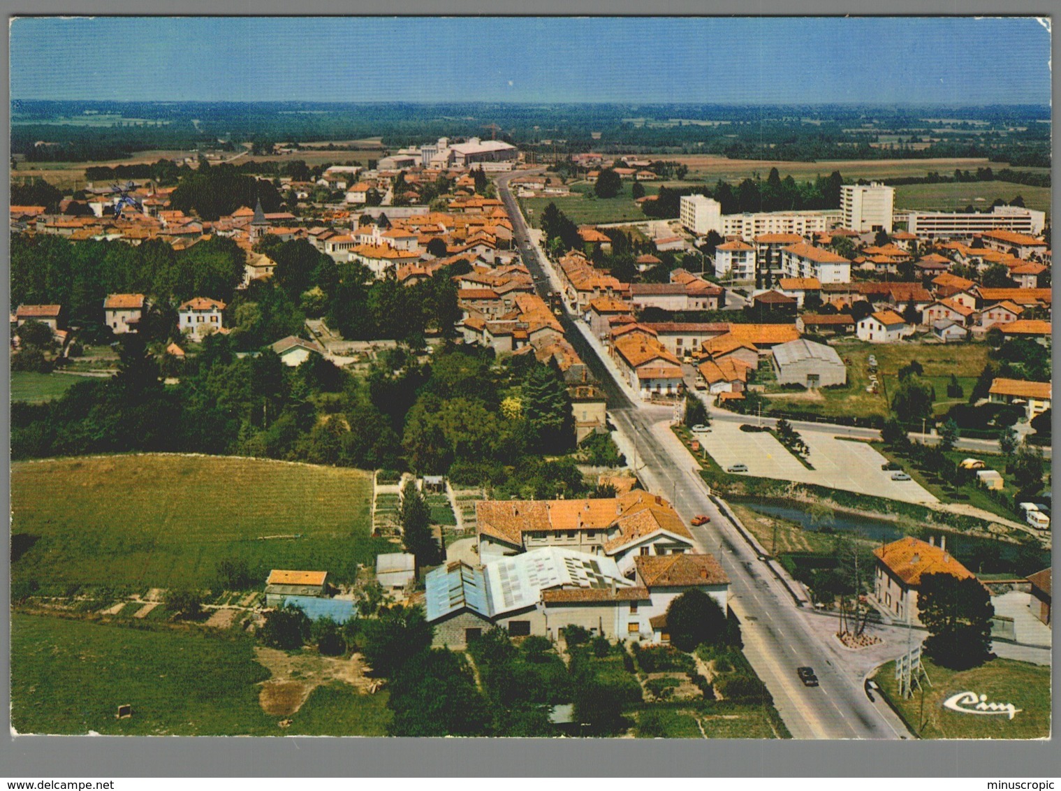 CPM 01 - Villars Les Dombes - Vue Générale Aérienne - Villars-les-Dombes