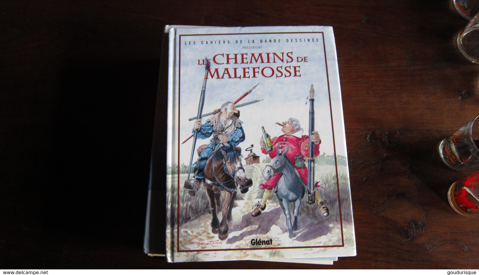 LES CAHIERS DE LA BANDE DESSINEE  PRESENTENT LES CHEMINS DE MALEFOSSE     DERMAUT/BARDET - Chemins De Malefosse, Les