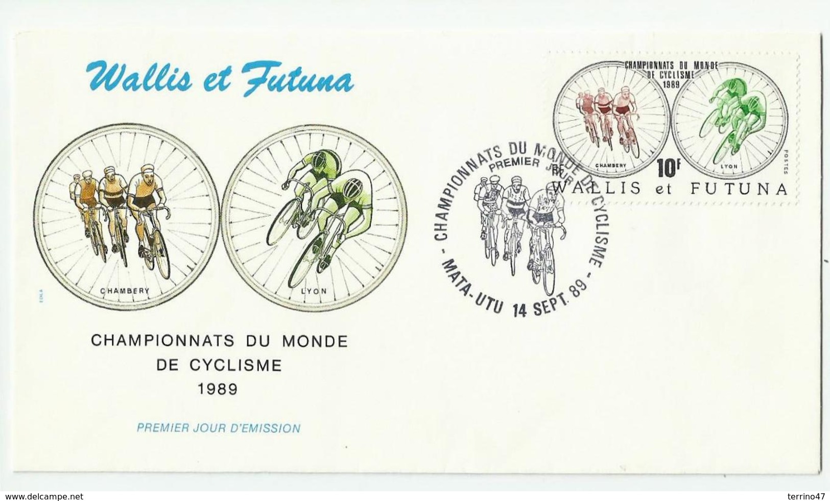 WALLIS Et FUTUNA - Mata Utu Timbre N°390 - Covers & Documents