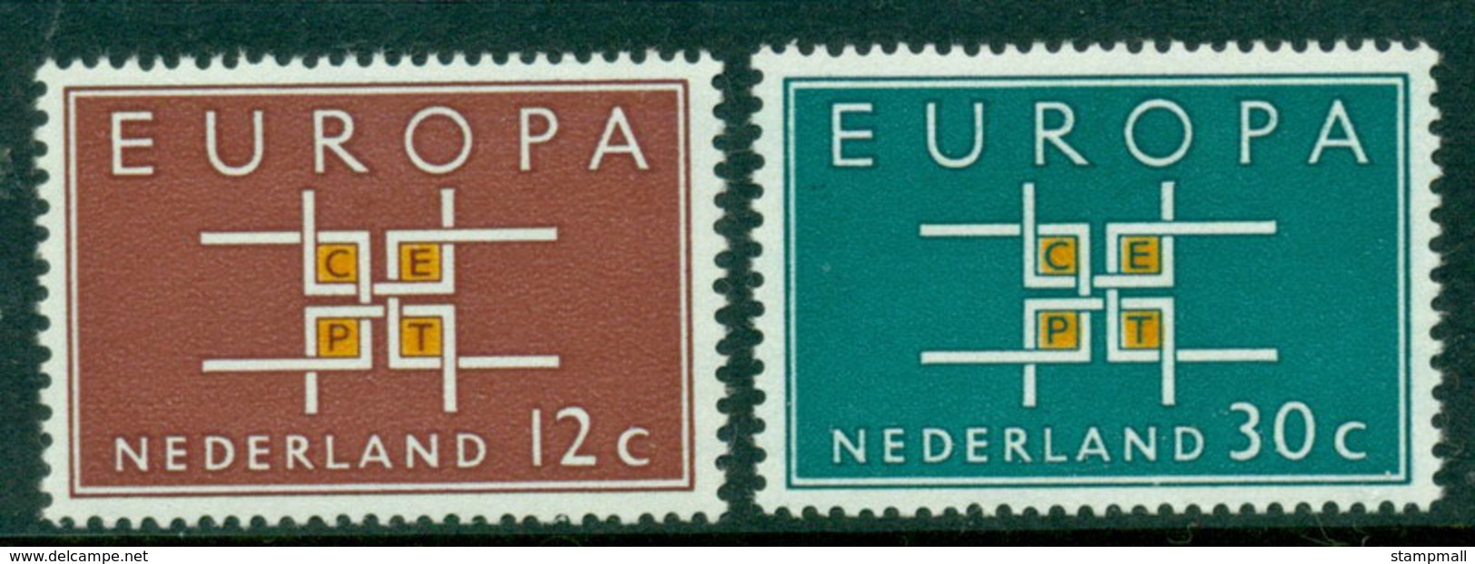 Netherlands 1963 Europa MUH Lot15572 - Unclassified