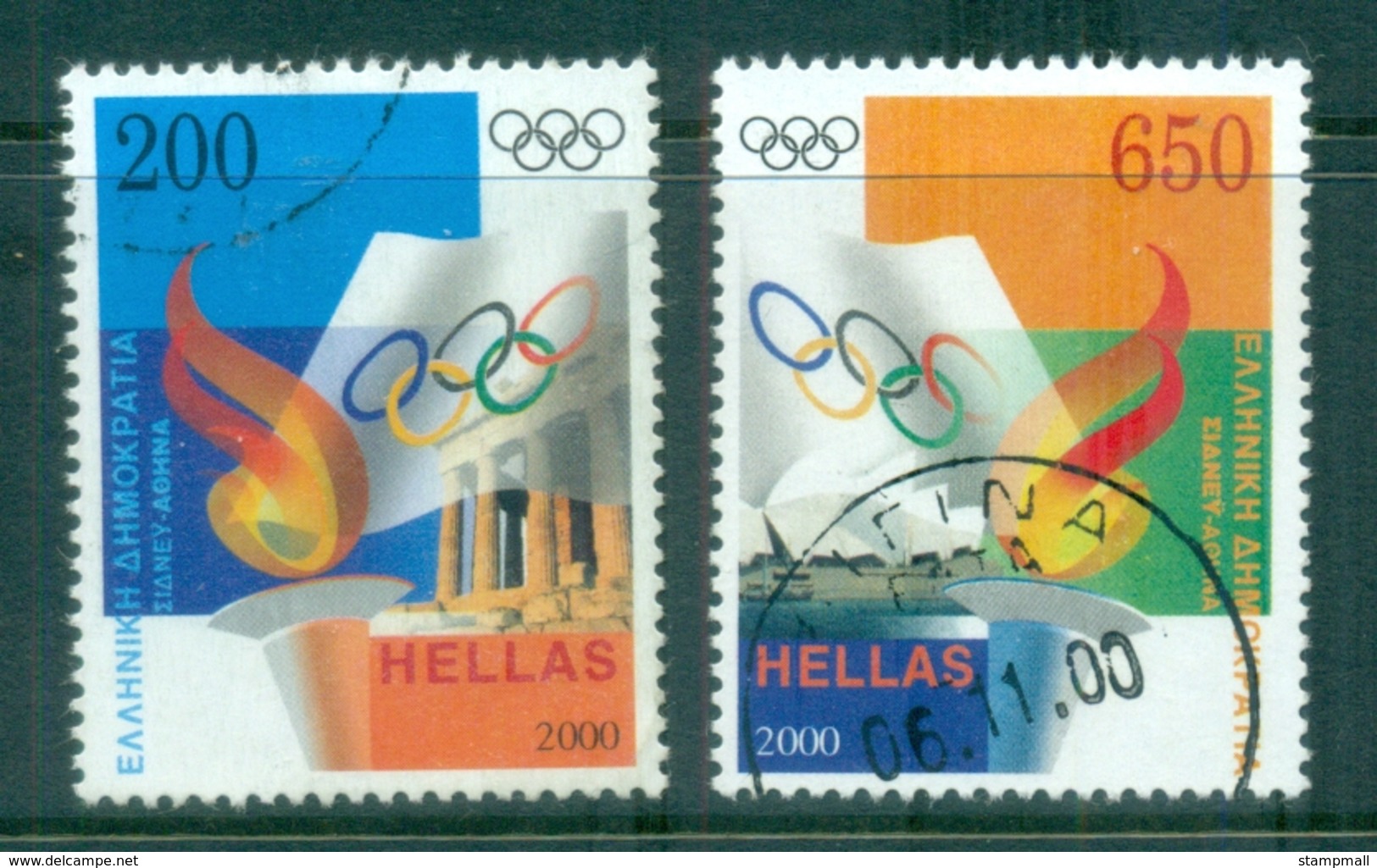 Greece 2000 Summer Olympics, Sydney-Athens FU - Autres & Non Classés