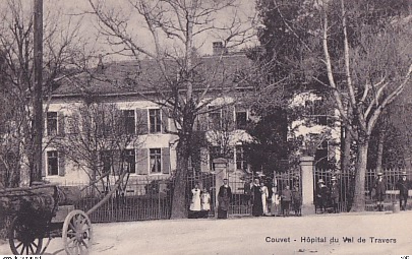 COUVET         HOPITAL DU VAL TRAVERS - Travers