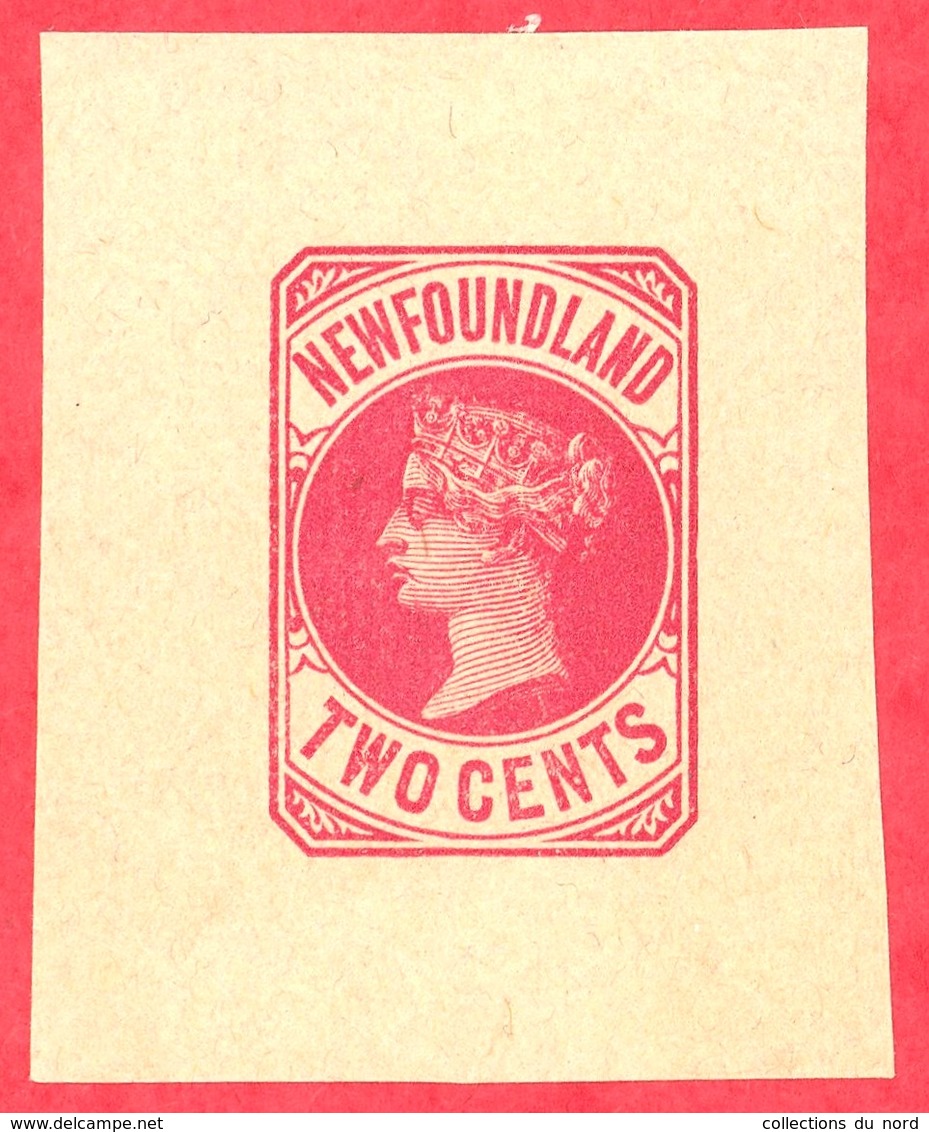 Canada Newfoundland # PB2 Mint H VF- Queen Victoria - 2 Cents - Fin De Catalogue (Back Of Book)