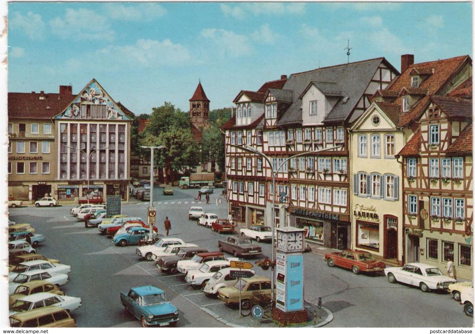 Bad Hersfeld - Lingg Platz - & Old Cars - Bad Hersfeld