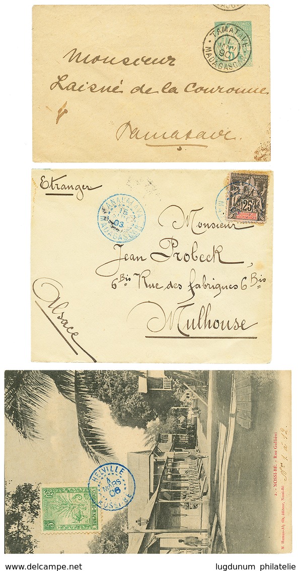 1890 / 1937 Lot De 11 Lettres De MADAGASCAR. A Voir. TB. - Andere & Zonder Classificatie