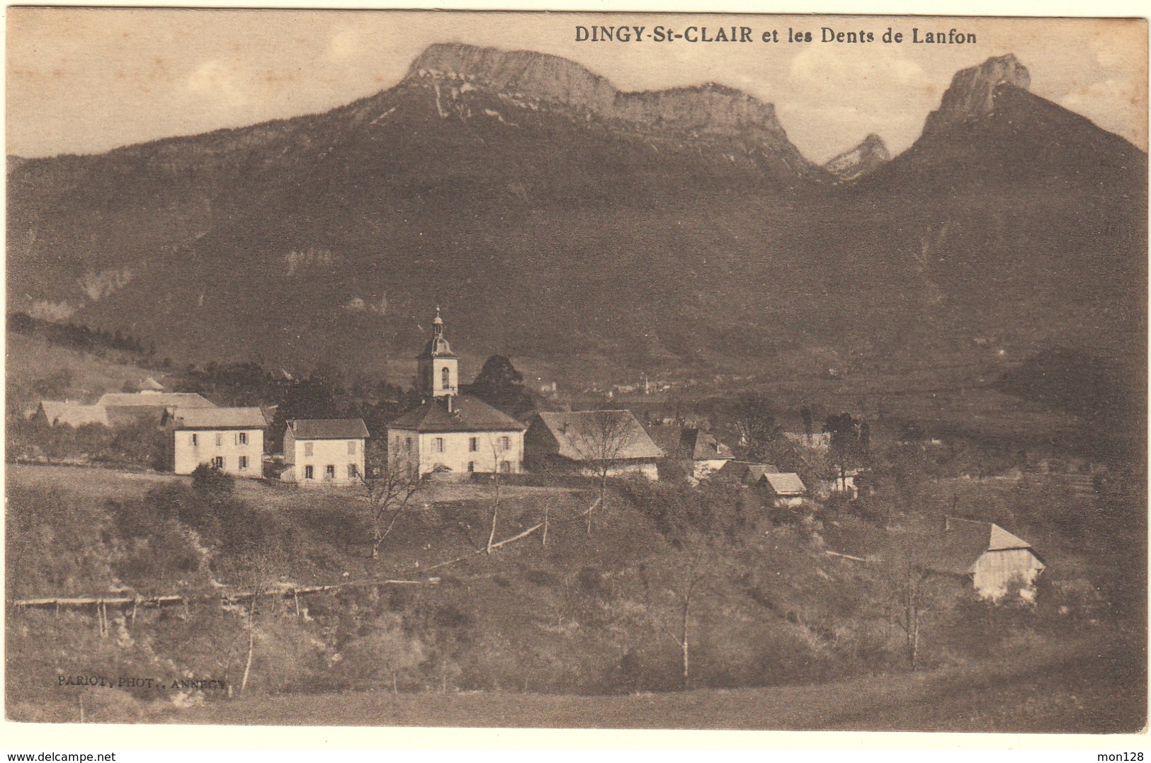 DINGY SAINT CLAIR (74)  ET LES DENTS DE LANFON - Dingy-Saint-Clair