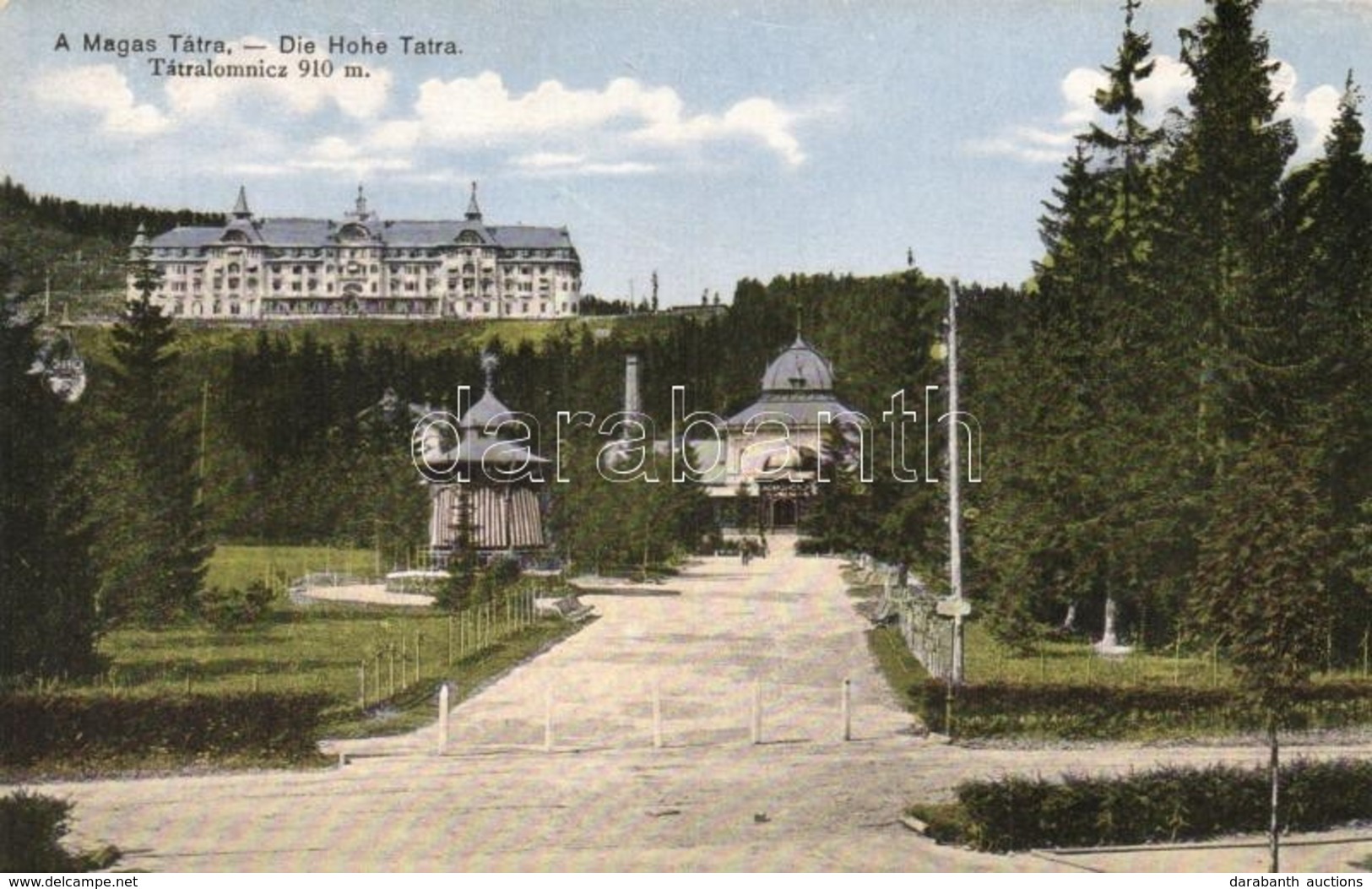 * T2 Tátralomnic, Tatranská Lomnica; Szálloda, Fürdő / Hotel, Spa Hall - Unclassified