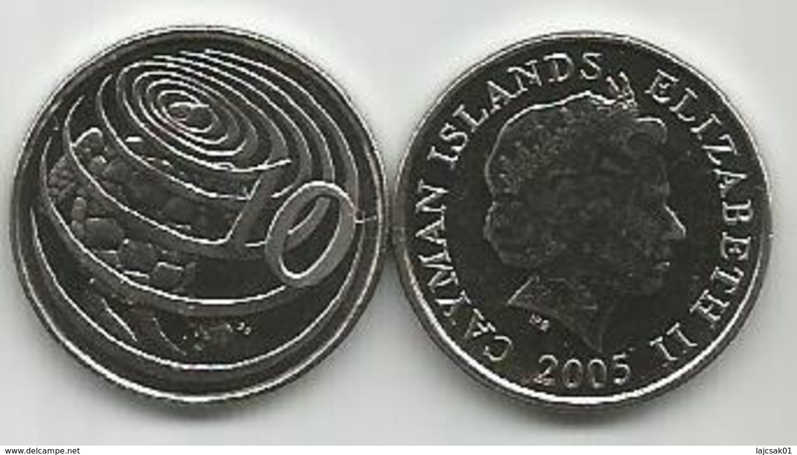 Cayman Islands 10 Cents 2005. High Grade - Kaimaninseln