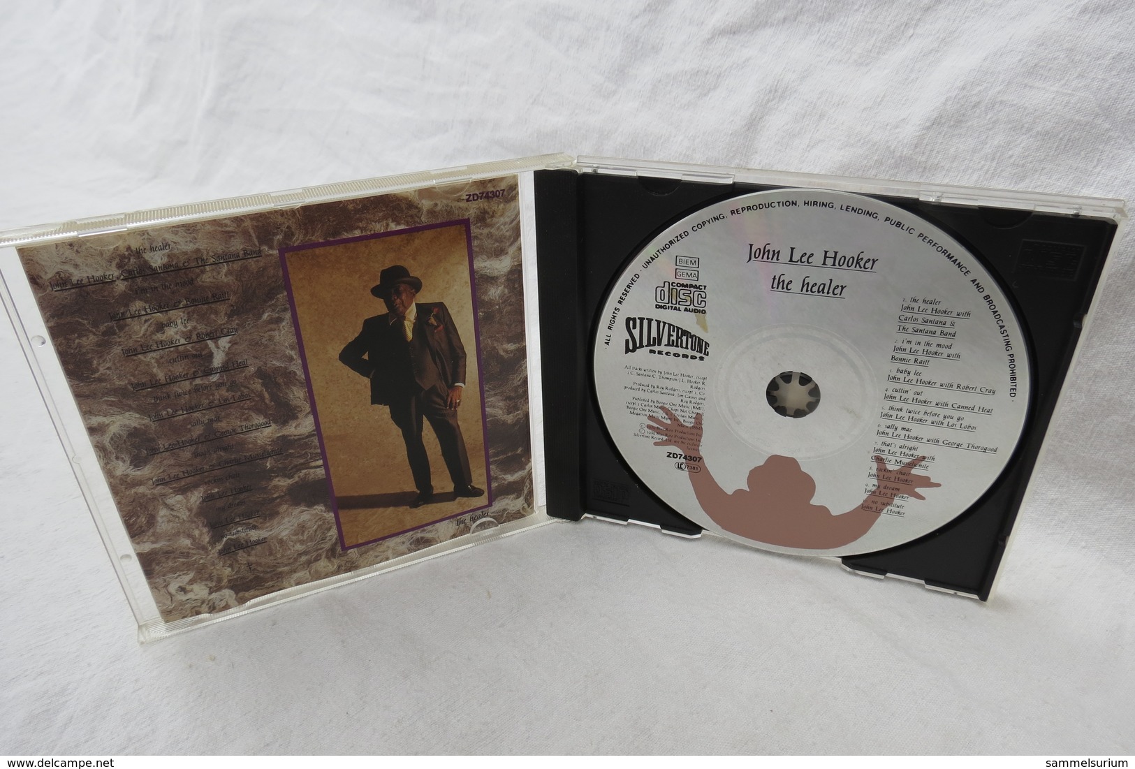 CD "John Lee Hooker" The Healer - Blues