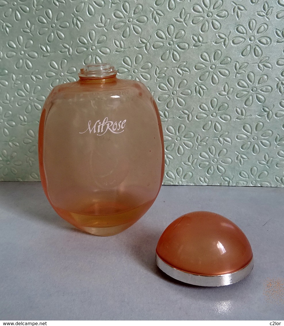 Ancien Flacon Avec Bouchon (non Spray) "MILROSE " D'Yves ROCHER Eau De Toilette 100ml - Bottles (empty)