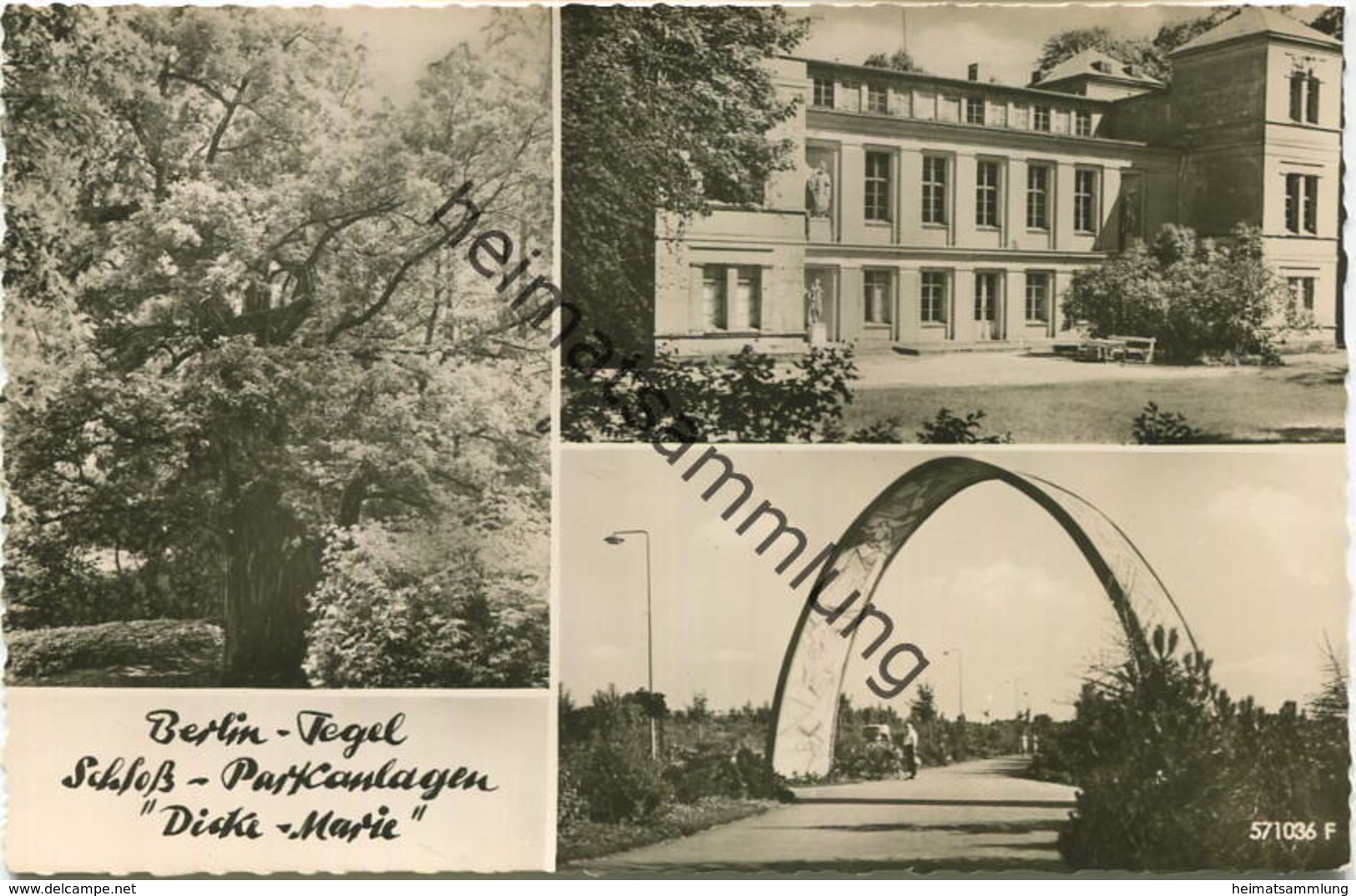 Berlin-Tegel - Foto-AK - Verlag Herbert Meyerheim Berlin - Tegel