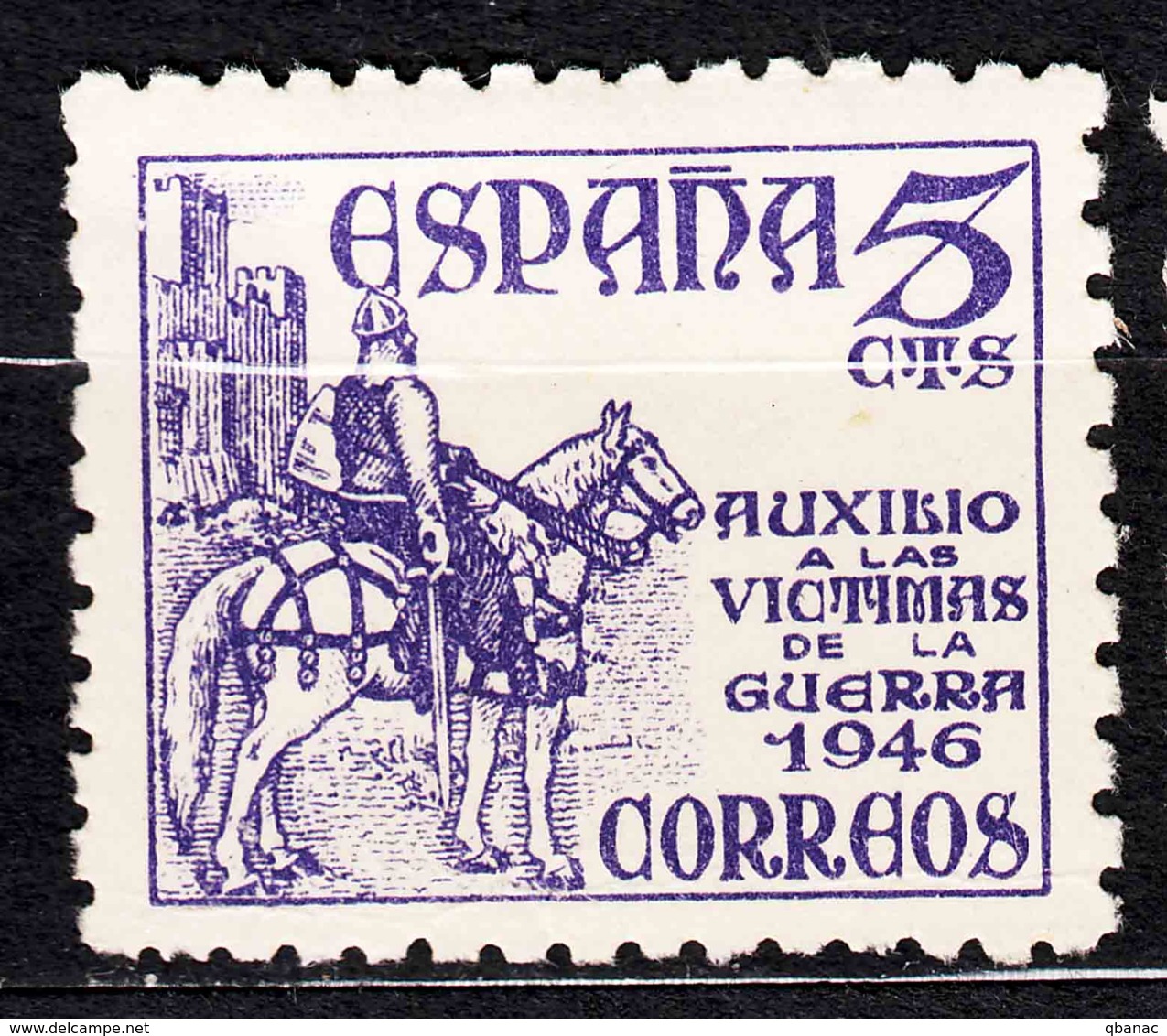 Spain 1949 TBC Pro Tuberculosos Mi#48 Mint Hinged - Charity