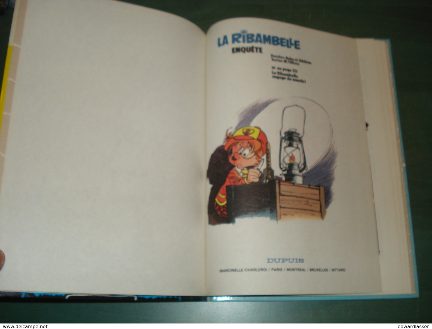 LA RIBAMBELLE N°3 : Enquête + Engage Du Monde - EO Dupuis 1984 - Roba - Très Bon état - Ribambelle, La