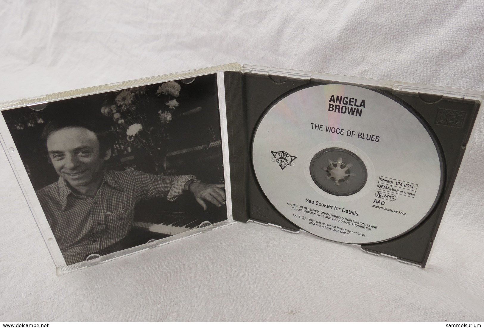 CD "Angela Brown" The Voice Of Blues, Blues Project - Blues