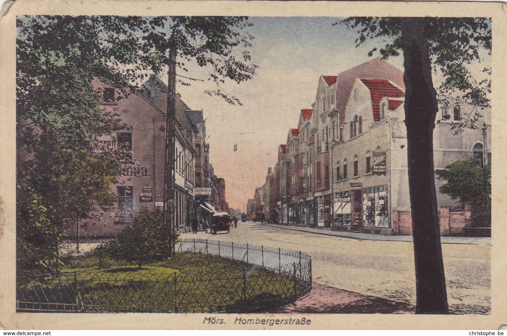 AK Moers, Mörs, Hombergerstrasse (pk56281) - Mörs