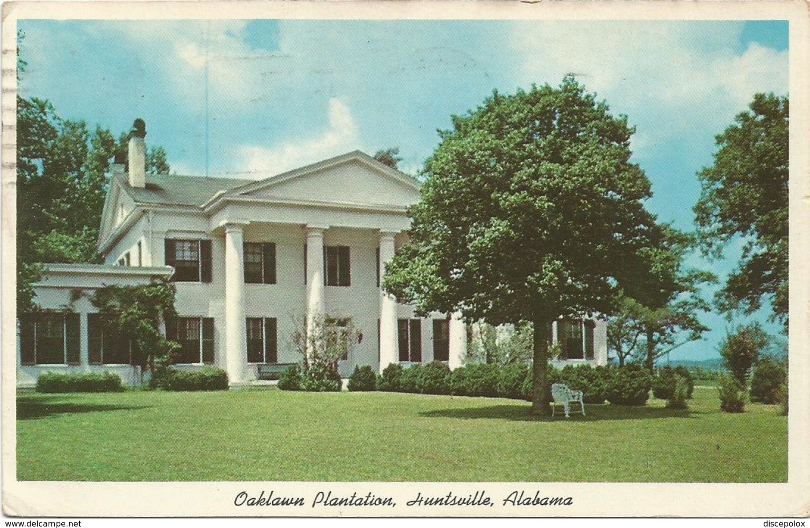 W1286 Alabama - Huntsville - Oaklawn Plantation / Viaggiata 1967 - Huntsville