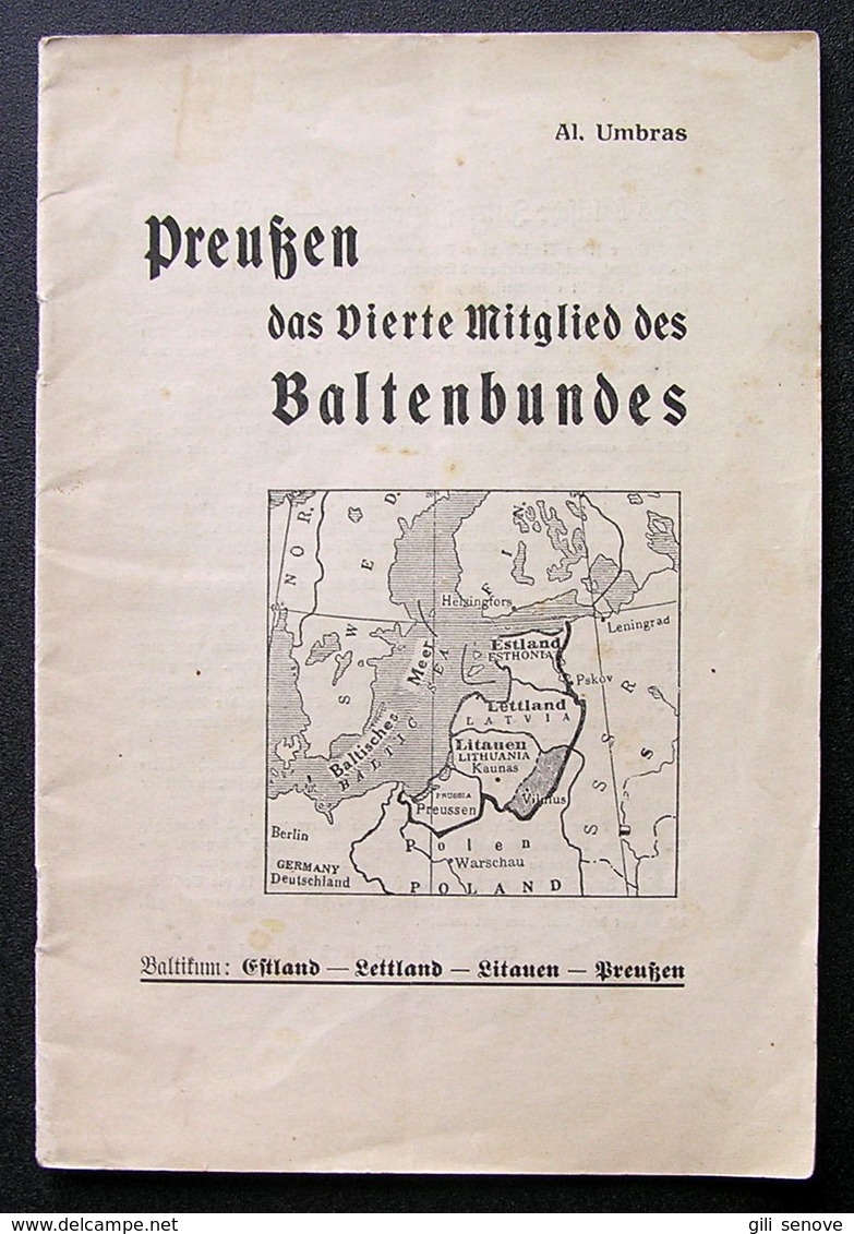 German Book / Preußen Das Vierte Mitglied Des Baltenbundes 1935 - German