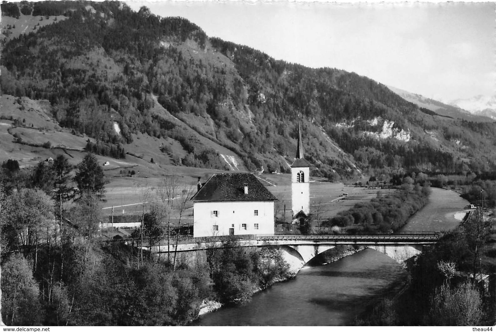 ¤¤  -   SUISSE   -   BROC   -  Chateau D'en Bas, Clocher De L'Ancienne Eglise     -  ¤¤ - Broc