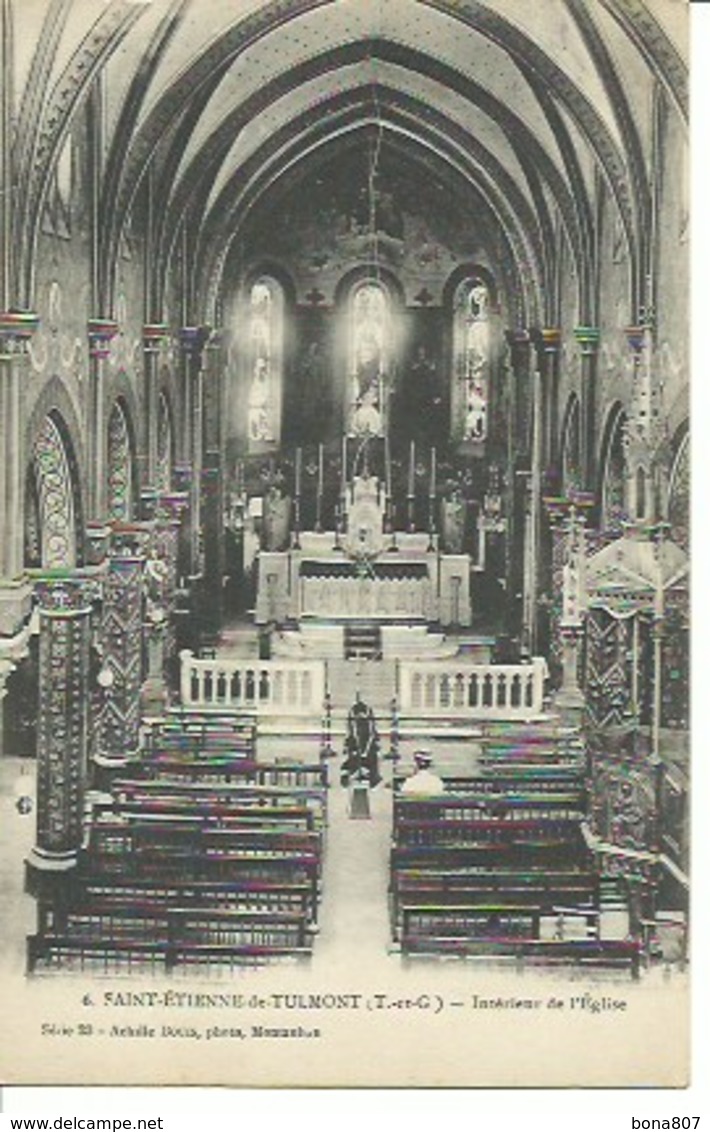 (A) St Etienne-de-tulmont : Interieur De L'eglise - Saint Etienne De Tulmont