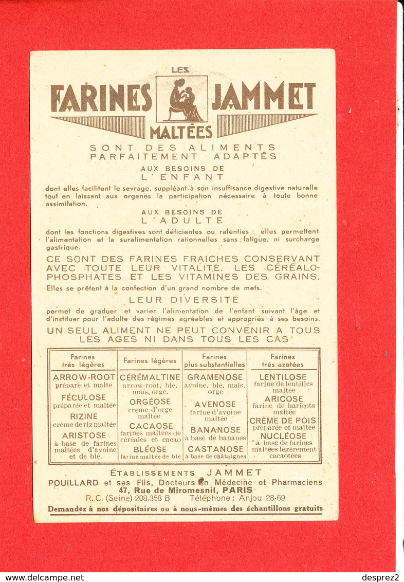 Vieilles Provinces De France FOLKLORE L ' Anjou Cpa Animée Signée Jean Droit  Edité Par Les Farines Jammet - Droit