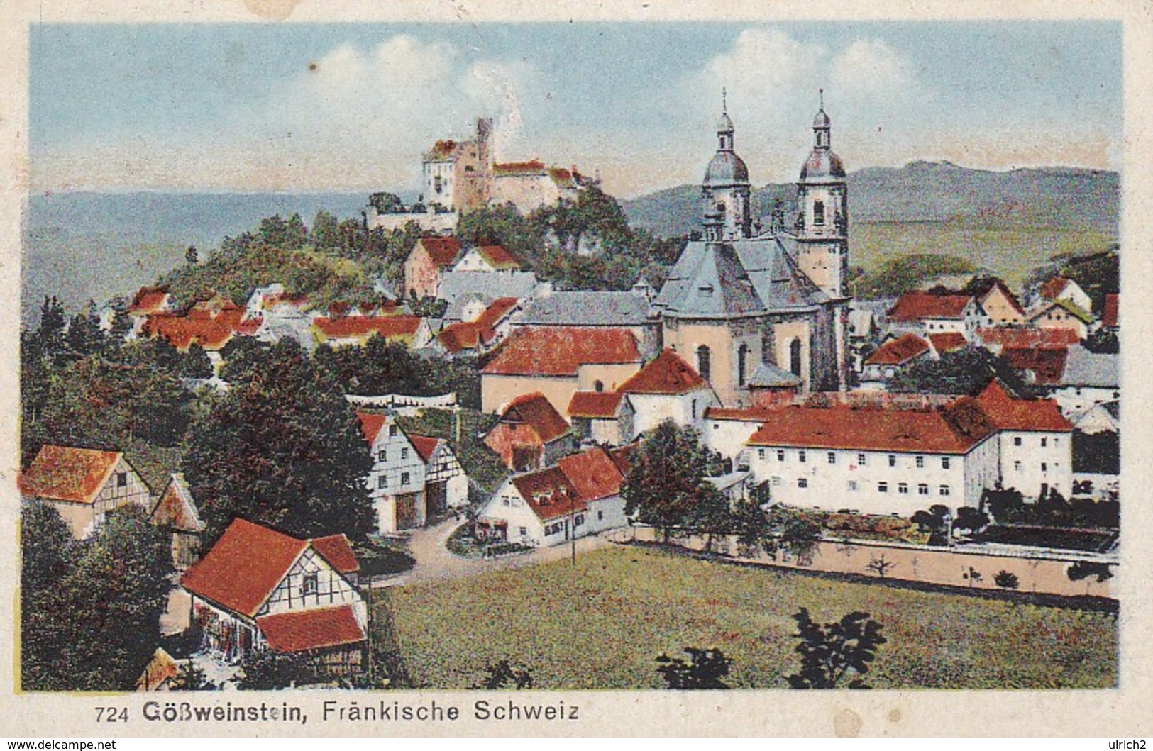 AK Gößweinstein  - Fränkische Schweiz - 1921 (39744) - Forchheim