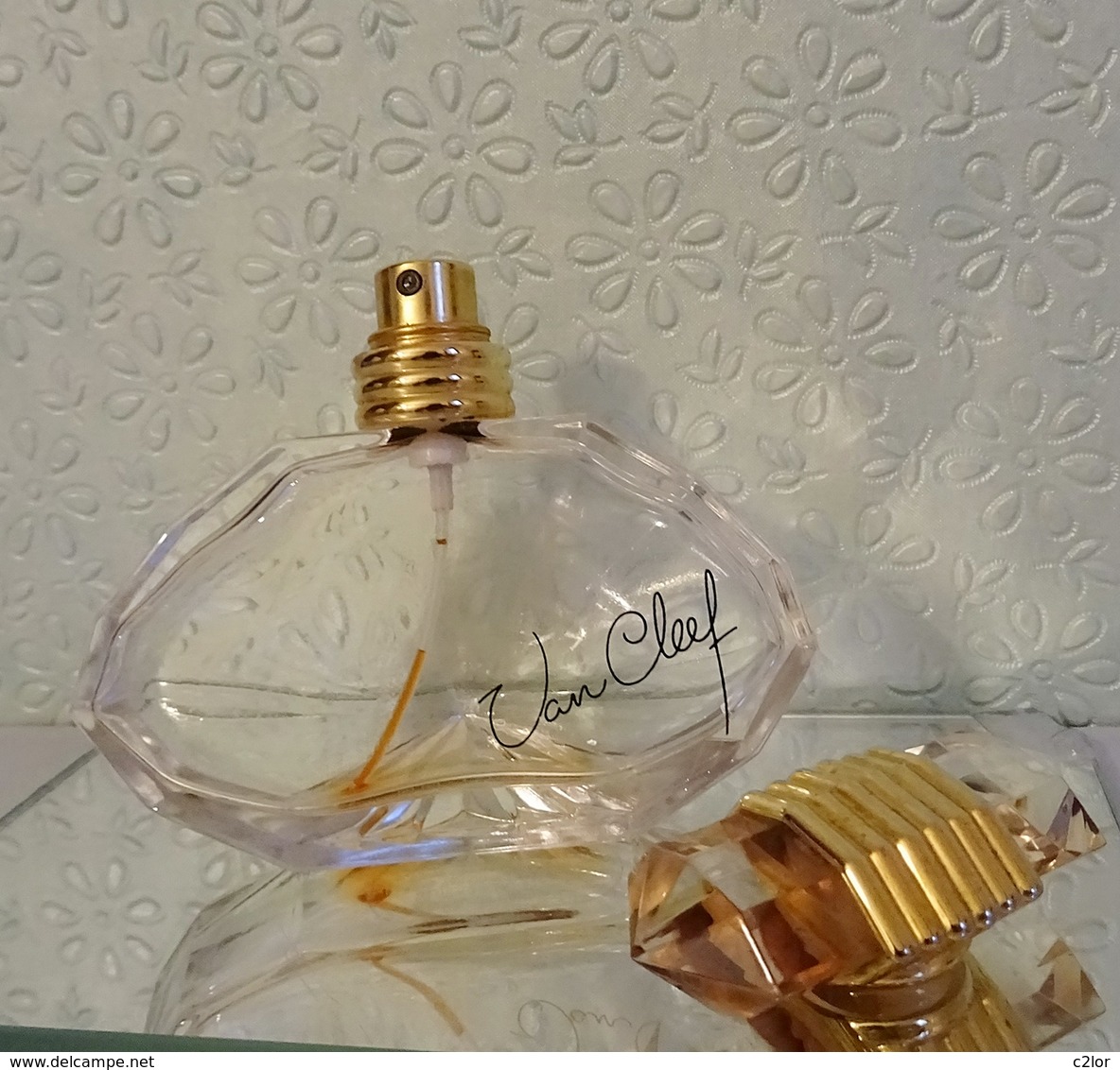 Flacon Spray  "VAN CLEEF"  De VAN CLEEF&ARPELS  VIDE   Eau De Parfum  50 Ml - Frascos (vacíos)