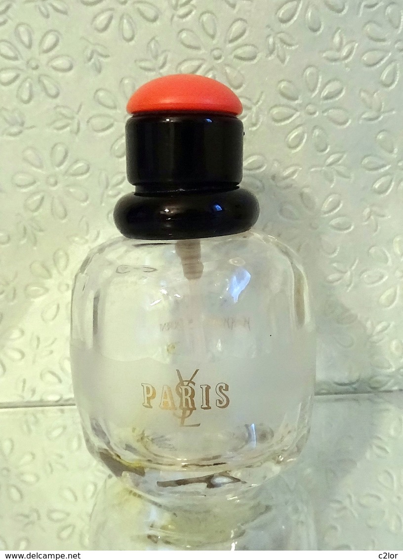 Flacon Spray  "PARIS "  De YVES ST LAURENT VIDE   Eau De Toilette  75 Ml - Bottles (empty)