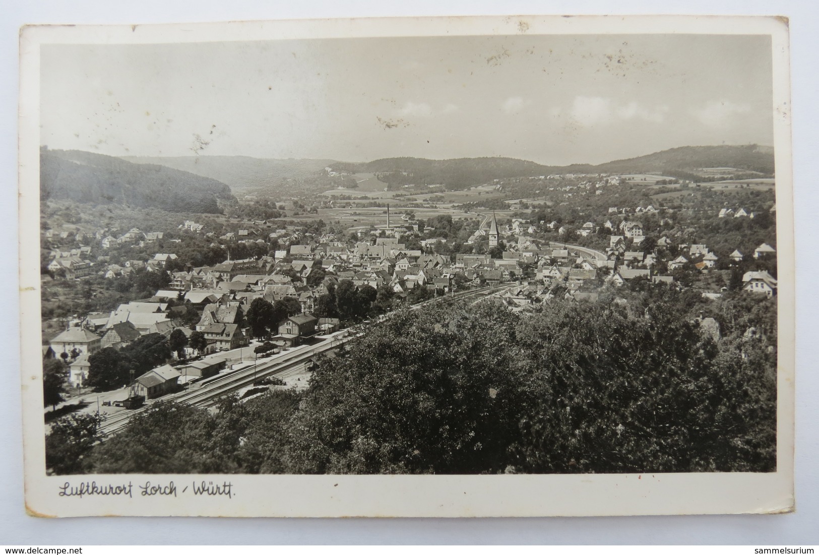 (11/1/51) Postkarte/AK "Lorch/Württ." Luftkurort - Lorch