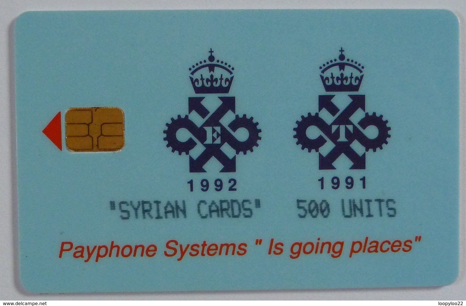 SYRIA - GPT Queens Award - Test - SYRIAN CARDS - 500 Units - Used - Syrië