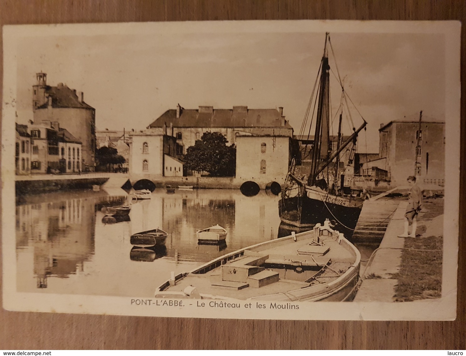 Pont-l'Abbé.le Chateau Et Les Moulins - Pont L'Abbe