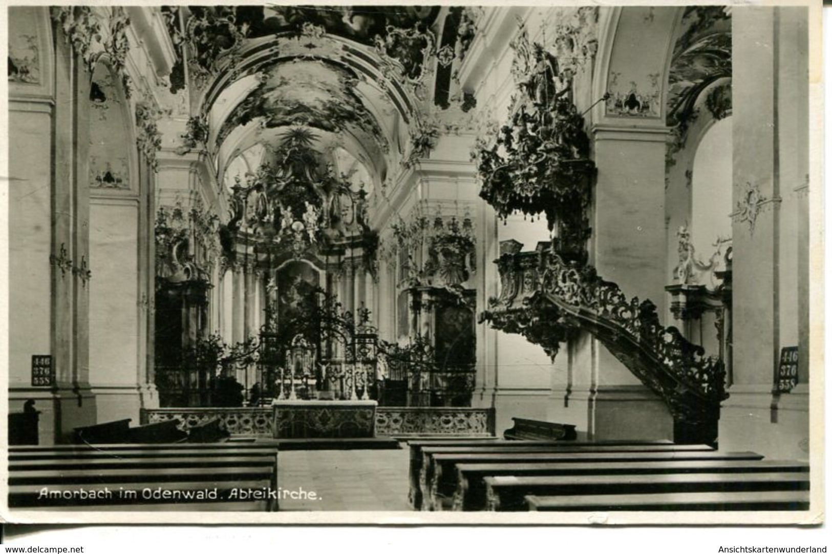 006573  Amorbach Im Odenwald - Abteikirche  1937 - Amorbach