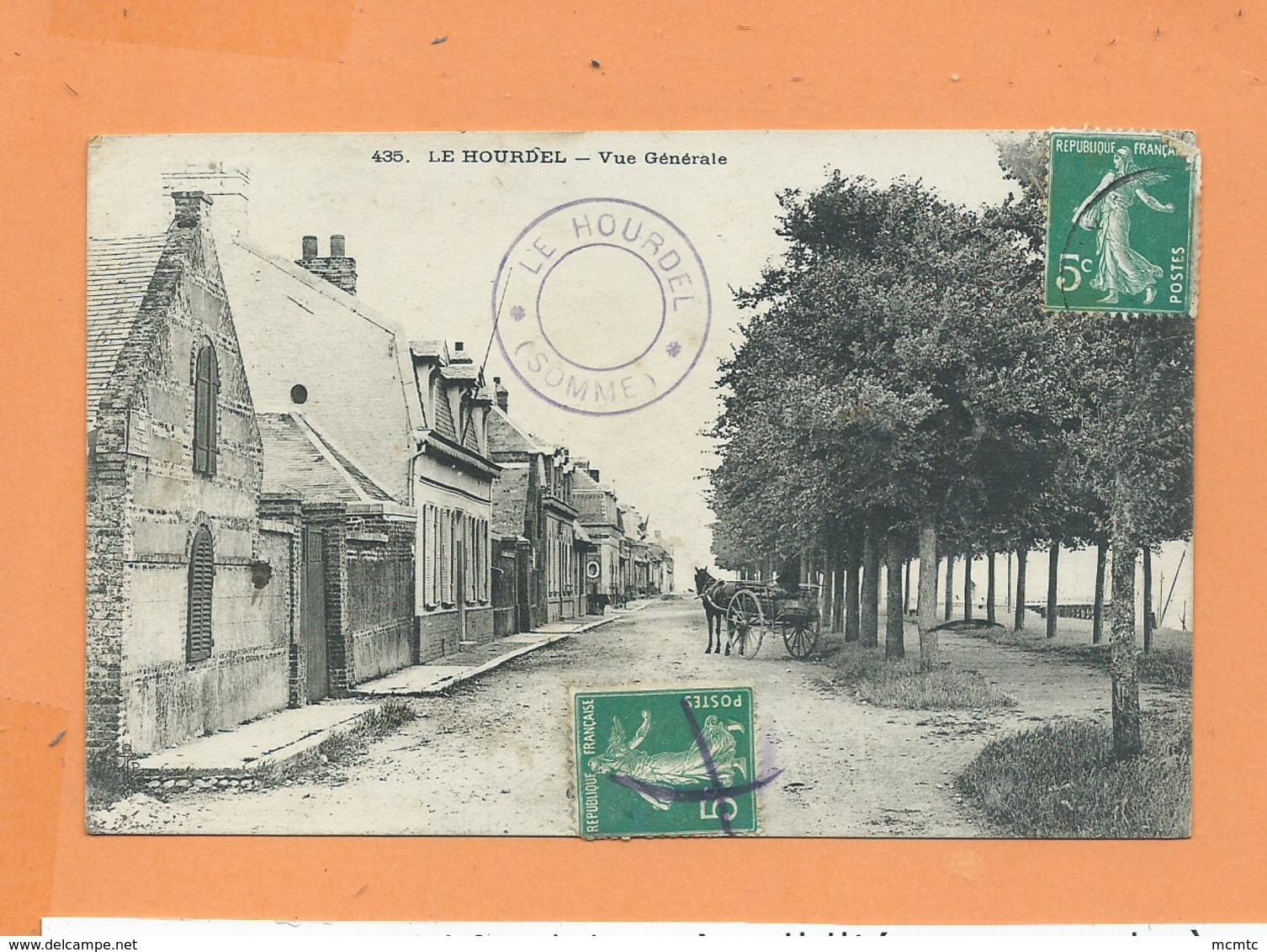 CPA - Le Hourdel  -  Vue Générale -  (cachet Le Hourdel -(Somme) ) - Le Hourdel