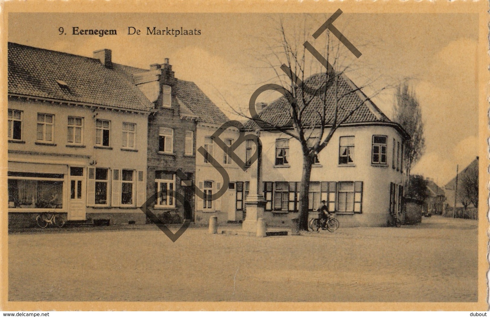 Postkaart-Carte Postale EERNEGEM Marktplaats (O157) - Ichtegem
