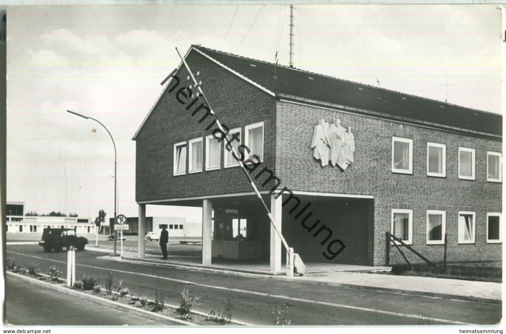 Uelzen-Hainberg - BGS-Unterkunft - Foto-Ansichtskarte - Verlag Erwin Neu Uelzen - Uelzen