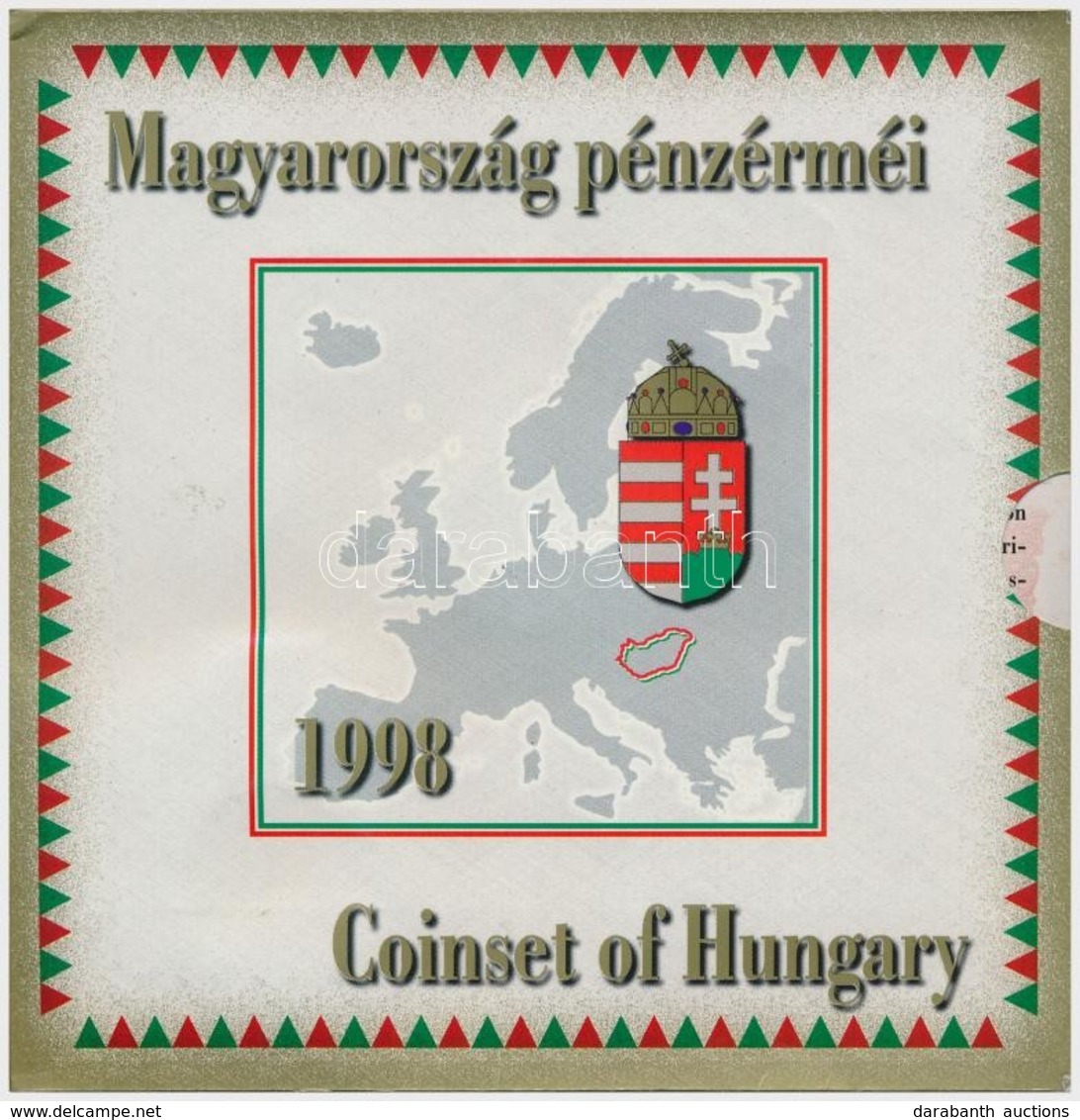 1998. 50f-200Ft (10xklf) Forgalmi Sor Dísztokban + 1998. 100Ft Alpakka '1848-1849. Szabadságharc 150. évfordulójára' T:P - Non Classés