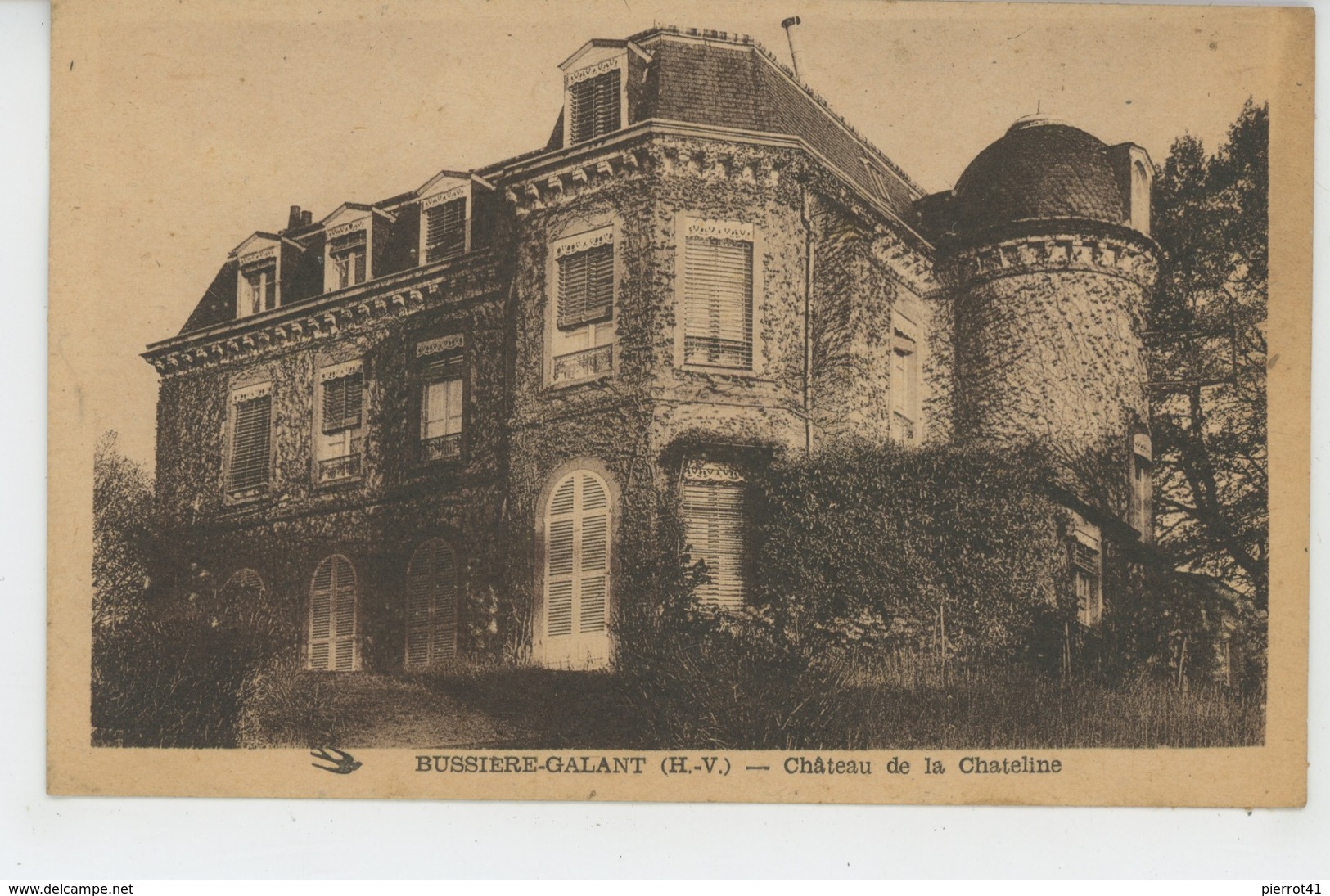 BUSSIERE GALANT - Château De La CHATELINE - Bussiere Poitevine