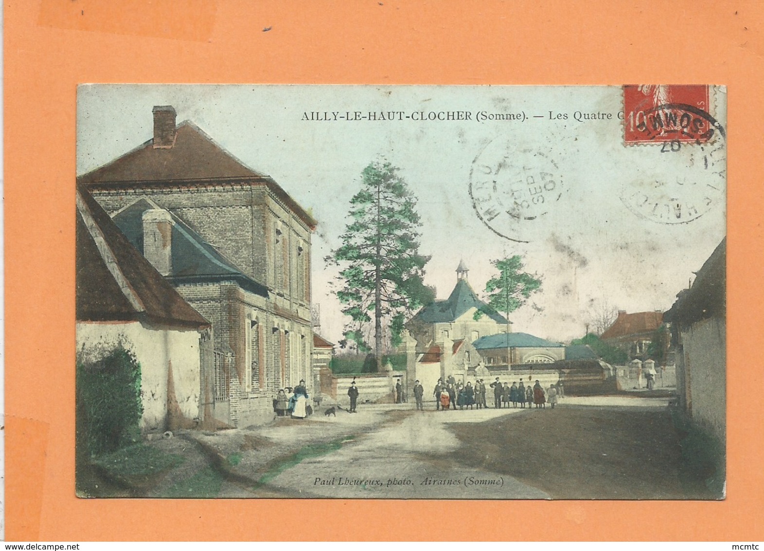 CPA  - Ailly Le Haut Clocher  -(Somme) - Les Quatre....... - Ailly Le Haut Clocher