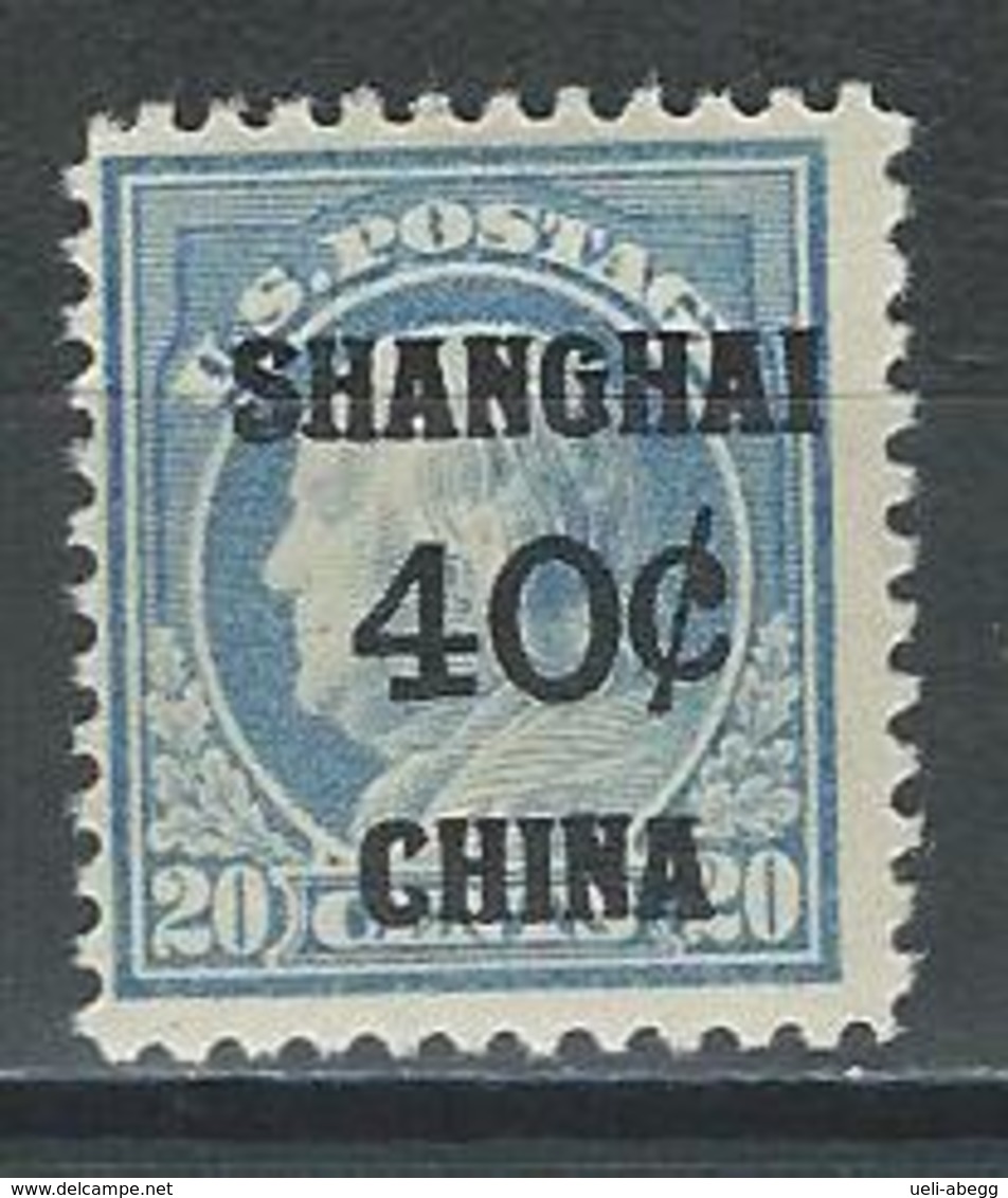 USA Post In China Sc K13, Mi 13 * MH - China (Sjanghai)