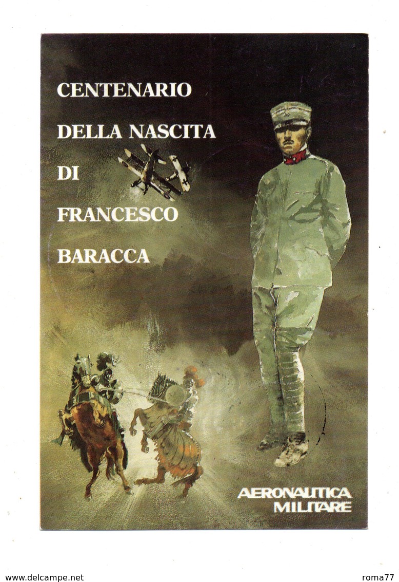 LAB603 - SAN MARINO 1988 ,  Grazzanise Centocelle Elicottero AB 204. Francesco Baracca - Lettres & Documents