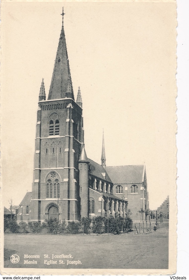 CPA - Belgique - Meneen - Menin - Eglise St. Joseph - Menen