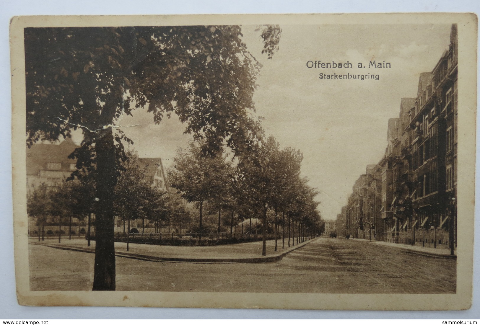 (11/1/97) Postkarte/AK "Offenbach Am Main" Starkenburgring Um 1937 - Offenbach