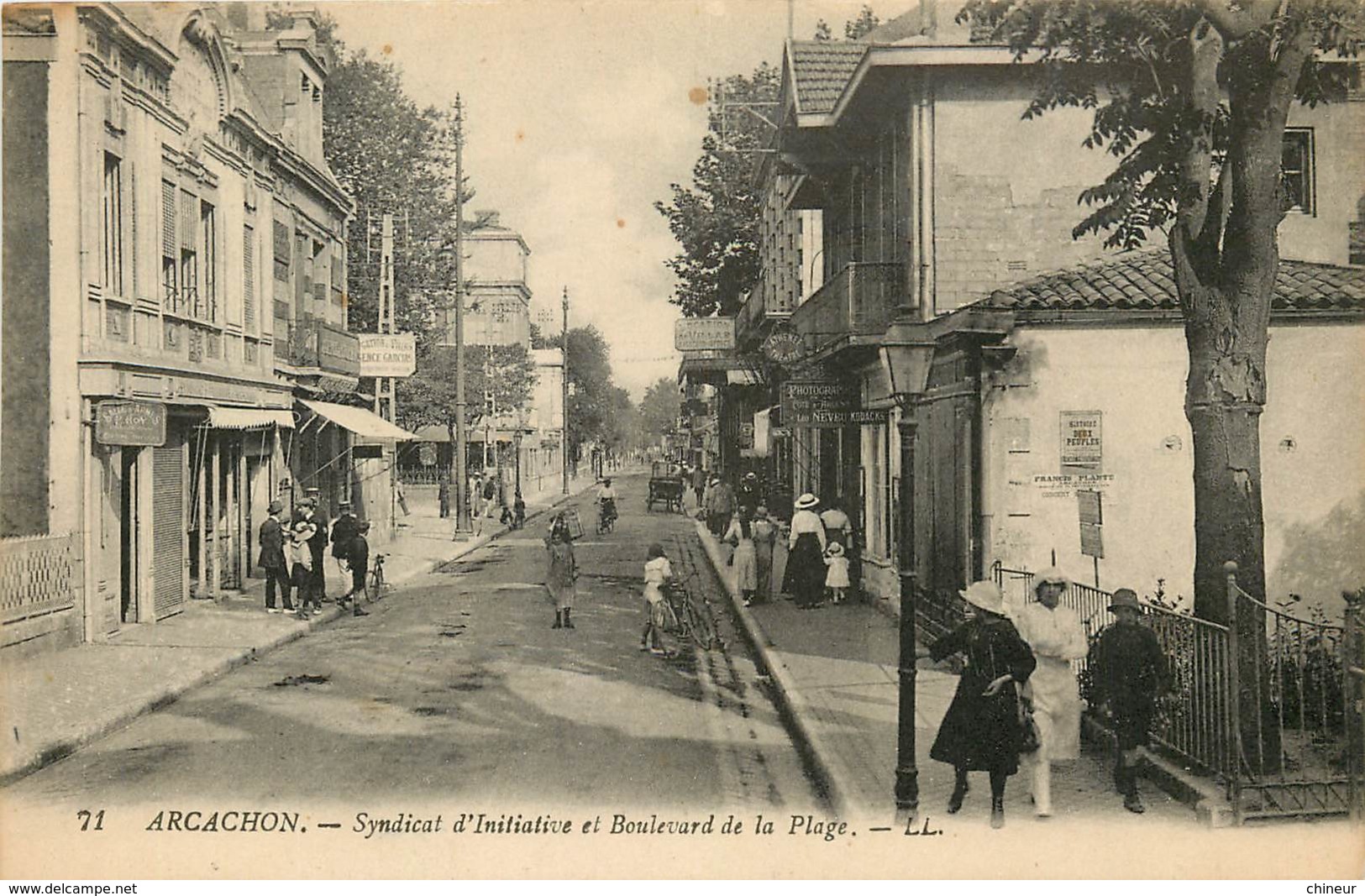 ARCACHON SYNDICAT D'INITIATIVE ET BOULEVARD DE LA PLAGE - Arcachon