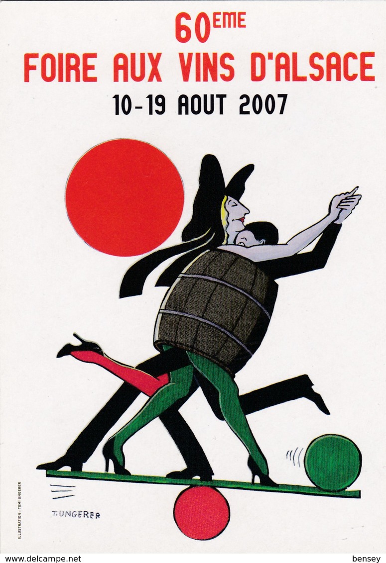 Tomi Ungerer , 60eme Foire Aux Vins D'alsace De Colmar , 2007 - Ungerer