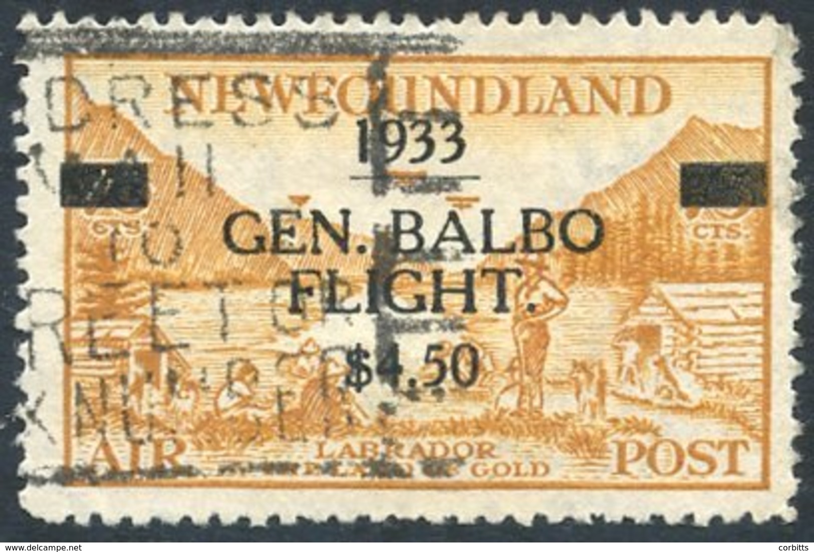 1933 Air Balbo Flight FU, SG. 235. Cat. £350 - Autres & Non Classés