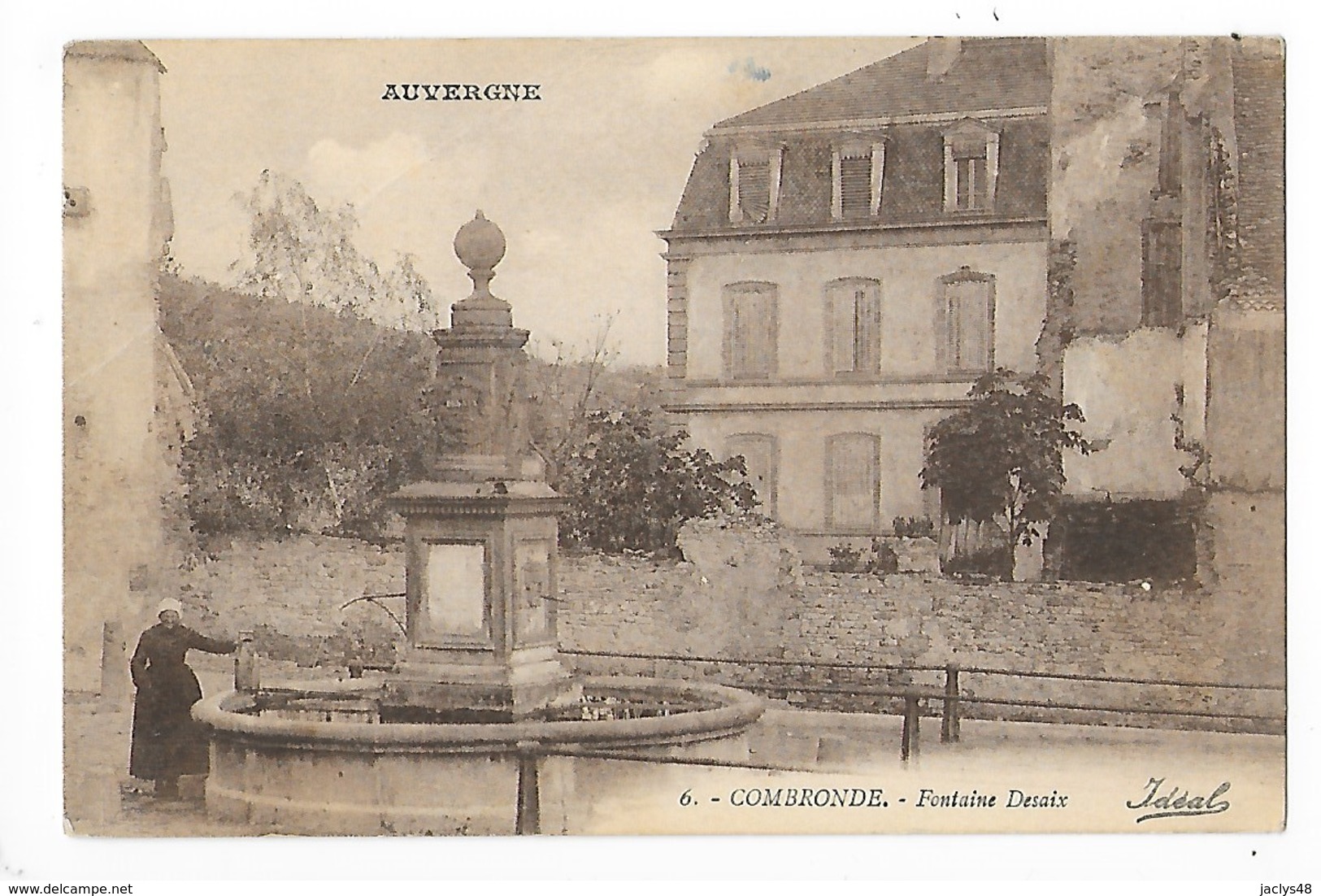 COMBRONDE  (cpa 63)   Fontaine DESAIX    -  L 1 - Combronde