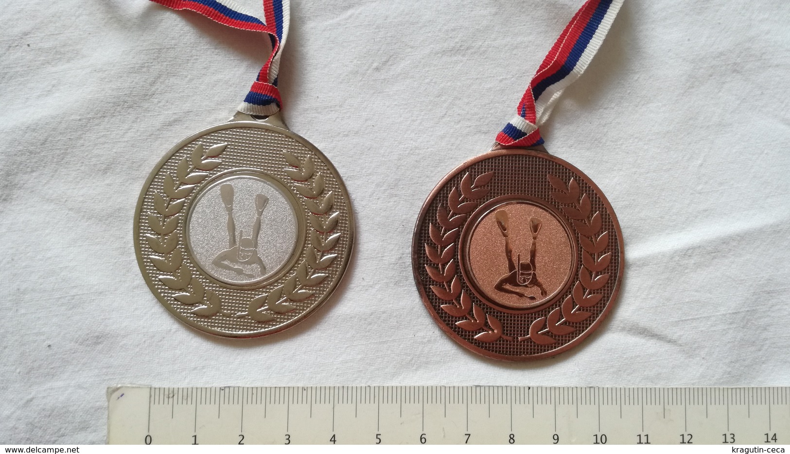 Snorkeling Diving Dive CUP Medal 2015 Finswimming Serbia Yugoslavia SWIM Water Mask Schwimmflossen Palmes De Natation - Plongée