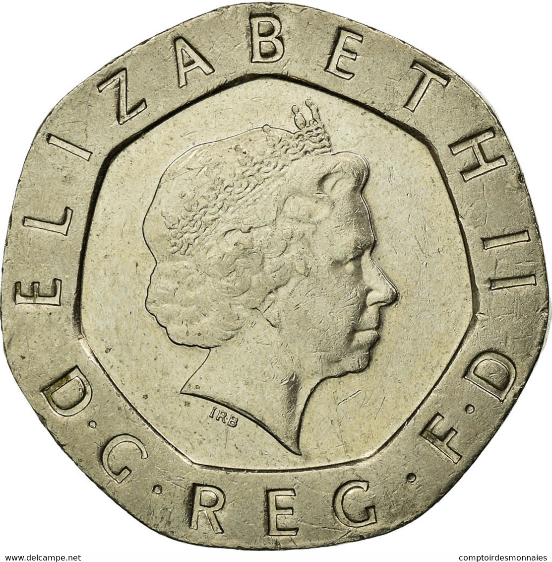 Monnaie, Grande-Bretagne, Elizabeth II, 20 Pence, 2007, TTB, Copper-nickel - 20 Pence