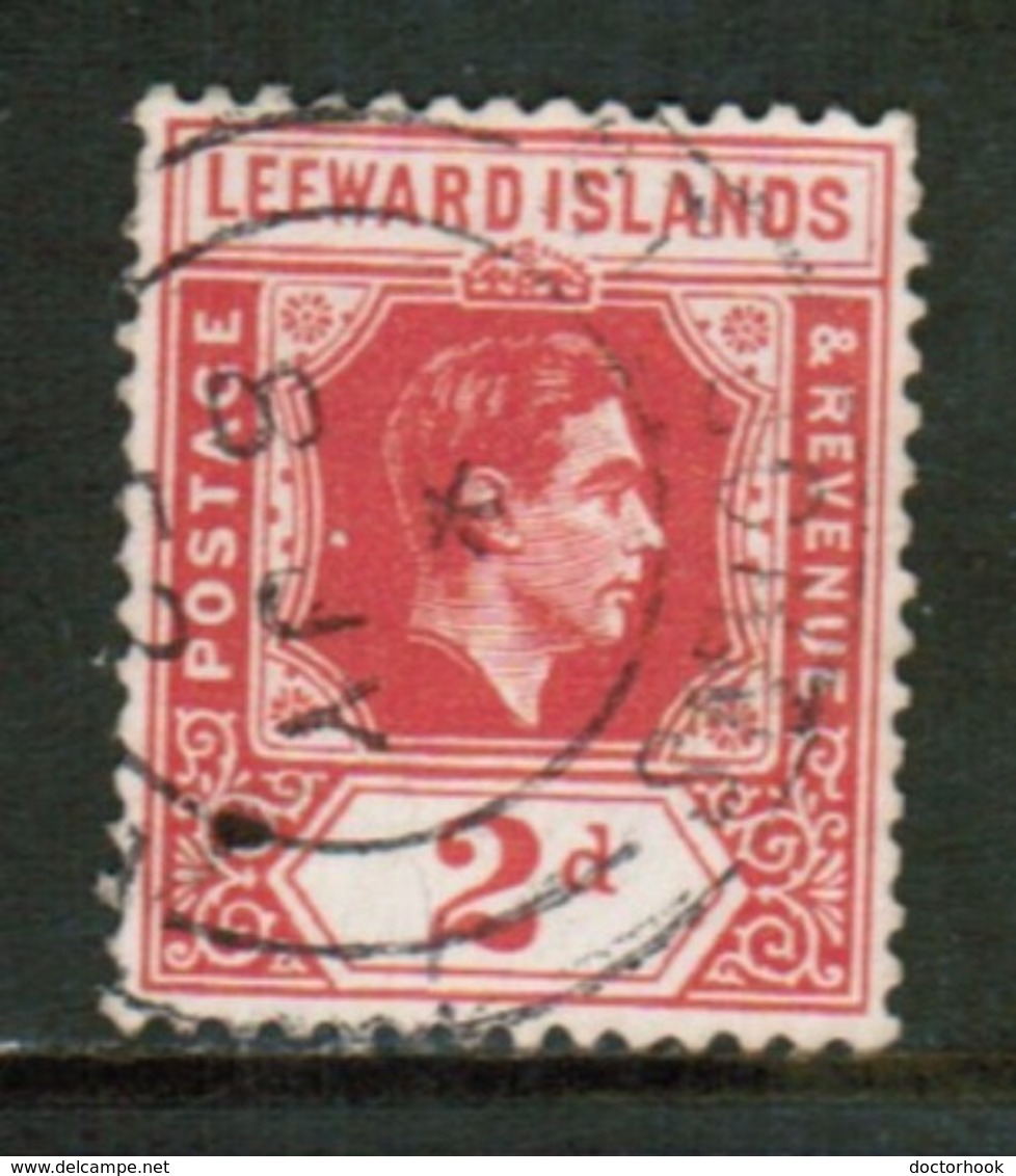 LEEWARD ISLANDS  Scott # 123 VF USED (Stamp Scan # 466) - Leeward  Islands